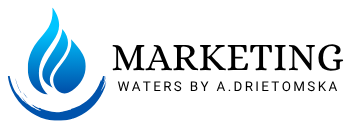 Marketing Waters By A. Drietomska Logo